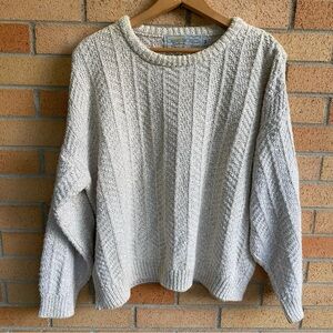 Irish Linen Collection Gaeltarra Beachy Minimalist Beige Sweater